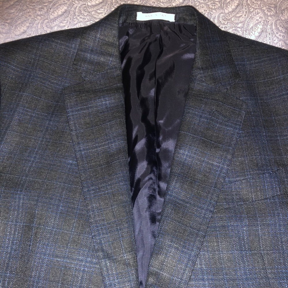 Armani Collezioni G Line Grey Jacket Size 40